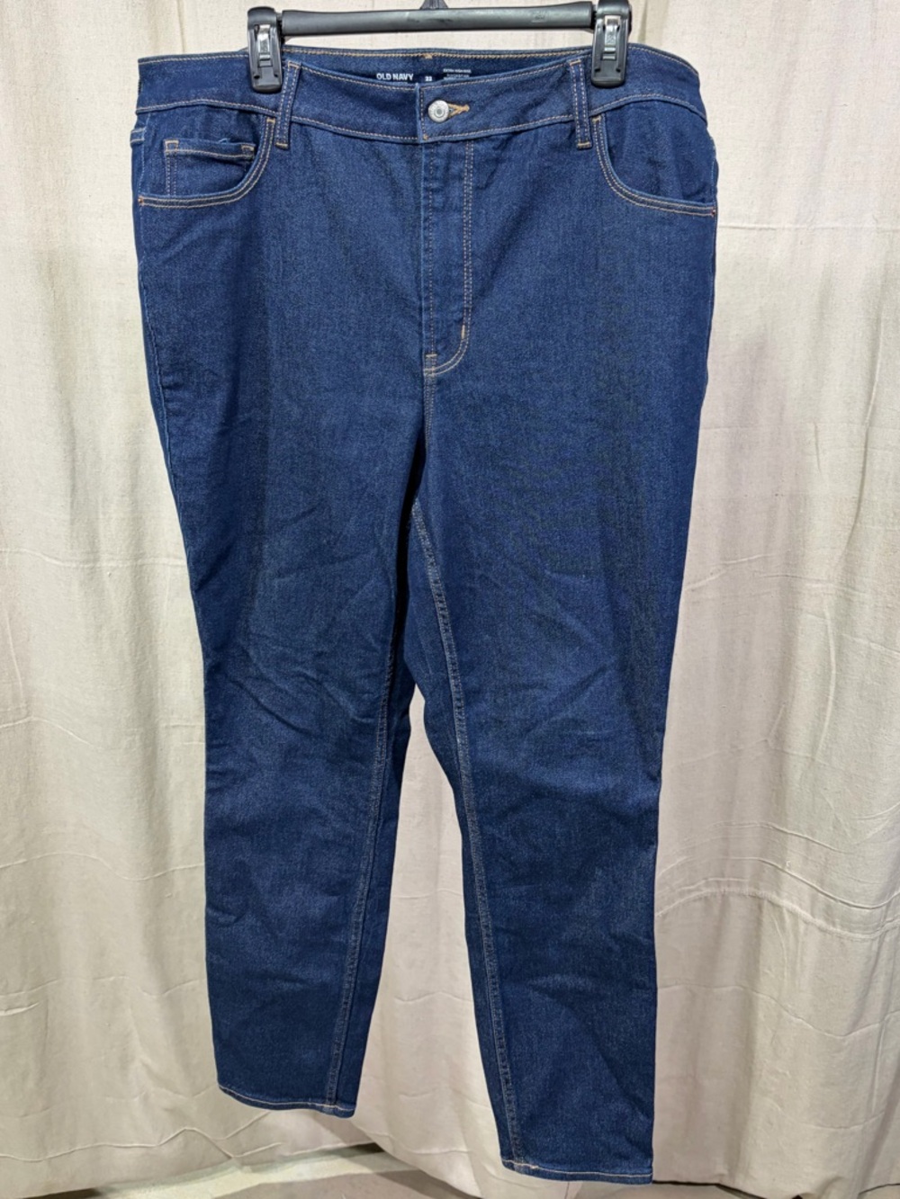 Old Navy Rockstar Super Skinny Dark Wash Jeans